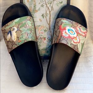 Woman’s Gucci Slides size 10.5 Euro size 41.
